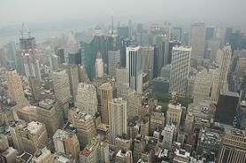 NY - vue de l'empire state building